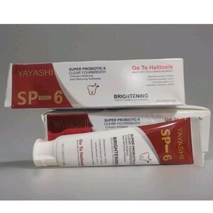 Yayashi SP-6 Probiotic Whitening Toothpaste Set Of 2